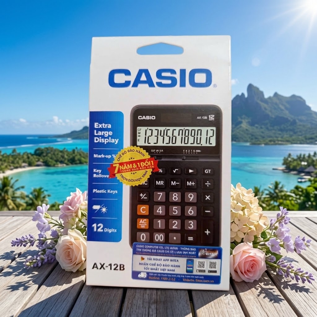 Máy Tính Casio AX 12B